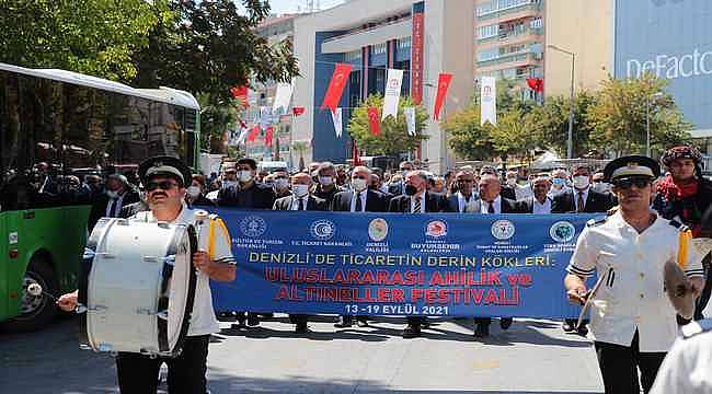 Denizli'de Ticaretin Derin Kökleri: Uluslararası Ahilik ve Altıneller Festivali başladı 