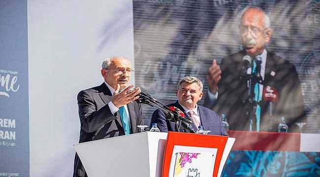 Kılıçdaroğlu Çeşme'de 