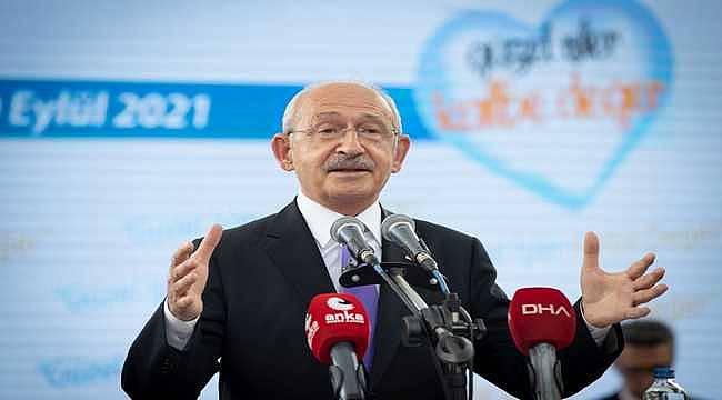 Kılıçdaroğlu: "Cumhuriyetimizi 100. yılında demokrasiyle taçlandıracağız"