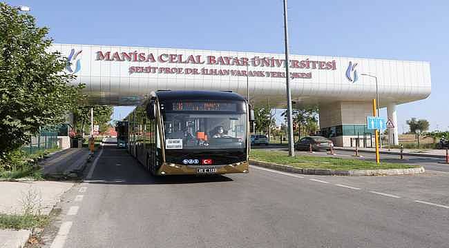 Manisa Celal Bayar Üniversitesine modern, konforlu ve güvenli ulaşım 