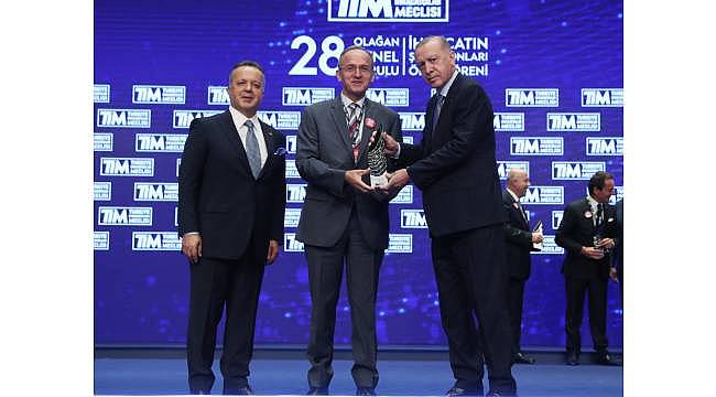 Toyota Otomotiv Sanayi Türkiye'ye ihracat ödülü 