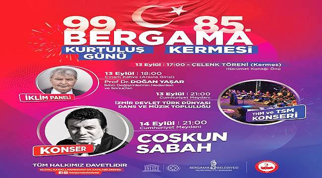 Uluslararası Bergama Kermesi'nin 85'incisi için geri sayım başladı