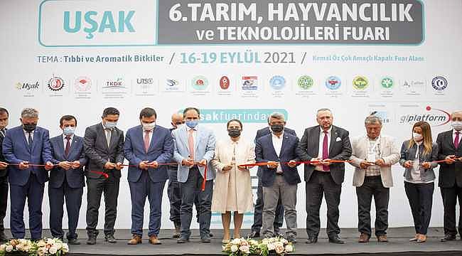 Uşak 6. Tarım ve Hayvancılık Fuarı kapılarını açtı! 