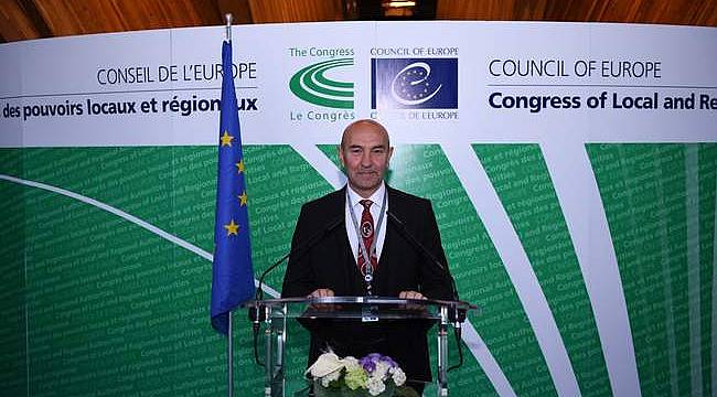 Başkan Soyer "Avrupa Konseyi Yerel Yönetimler Kongresi" için Strazburg'da