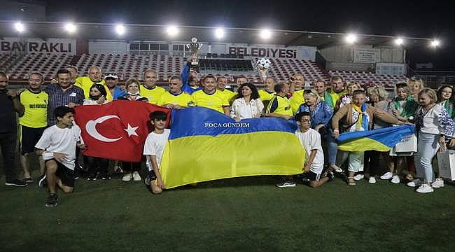 Bayraklı'da Ukrayna Türkiye dostluğu 