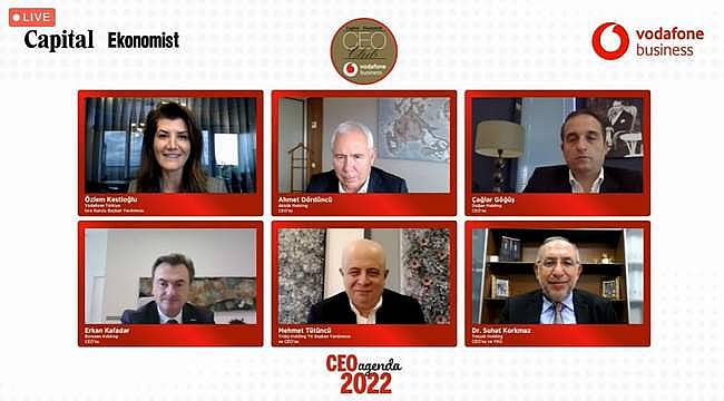 CEO Club Online Summit'te iş dünyasının 2022 yılı beklentileri ele alındı 