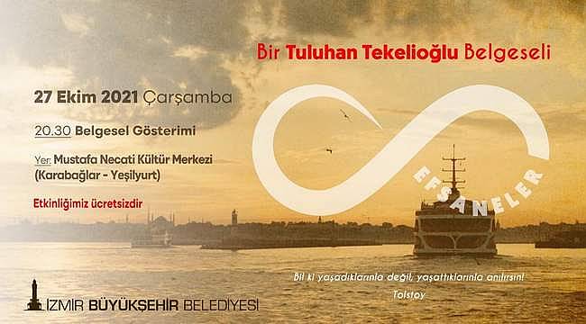 Efsaneler belgeselinin İzmir galası Mustafa Necati Kültür Merkezi'nde...