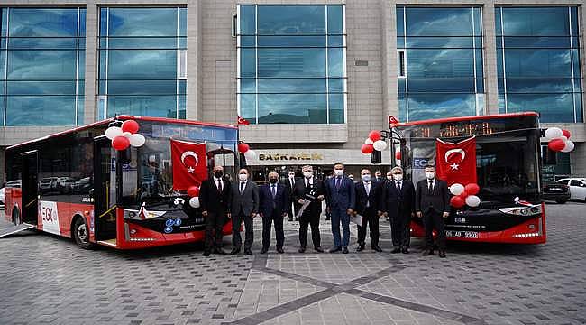 Karsan, Ankara Büyükşehir Belediyesi'ne 50 adet atak otobüsü teslim etti