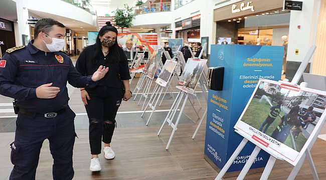 Manisa'nın kahraman İtfaiyecilerinden fotoğraf sergisi