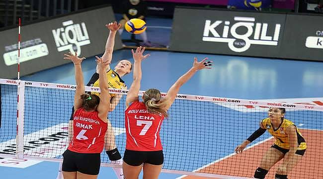 VakıfBank, Bolu Belediyespor'u eli boş gönderdi