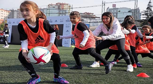 adidas ve Kızlar Sahada "İlk Topum" için güçlerini birleştirdi 