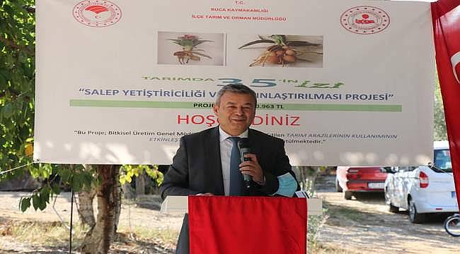 İzmir'de "Salep Yetiştiriciliği ve Yaygınlaştırılması Projesi" başladı 