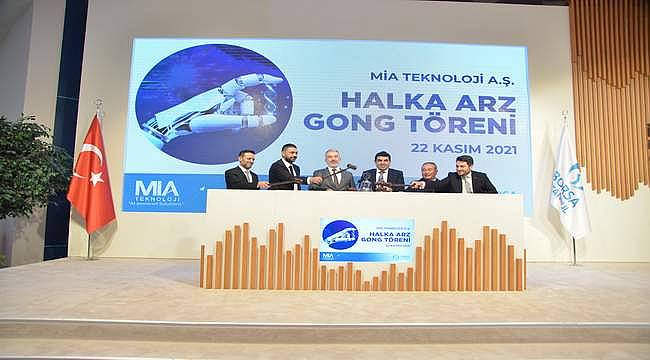 MİA Teknoloji Hisseleri Borsa İstanbul'da İşlem Görmeye Başladı 