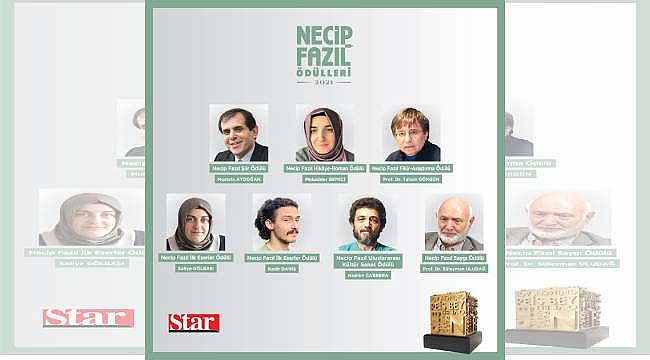 Necip Fazıl Ödülleri'nin 2021 yılı kazananları açıklandı
