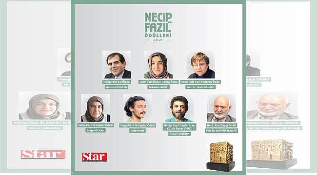 Necip Fazıl Ödülleri'nin 2021 yılı kazananları açıklandı 