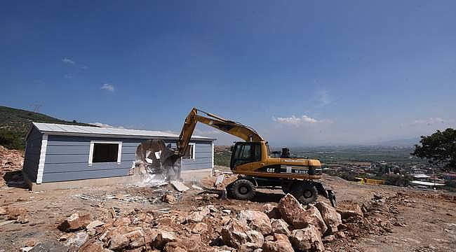 Torbalı'da "Hobi bahçesi" adı altında kaçak yapılanmaya geçit verilmiyor