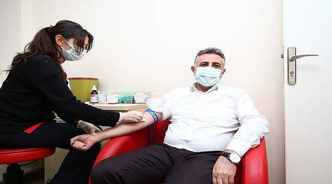 Başkan Sandal'dan "kan bağışı" çağrısı