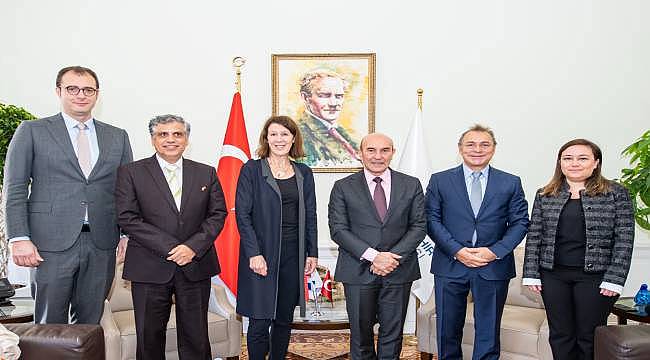 Başkan Soyer, Hollanda Büyükelçisi Kwaasteniet'i ağırladı