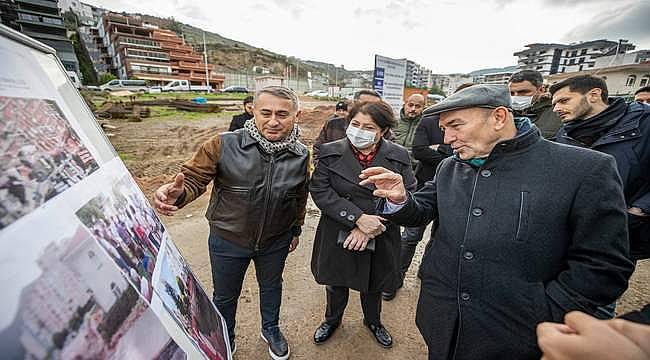 Başkan Soyer, İZSU'nun su baskınlarını önleyecek projelerini inceledi 