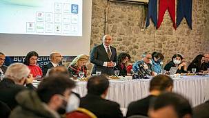 Başkan Soyer yerel basın temsilcileriyle bir araya geldi 