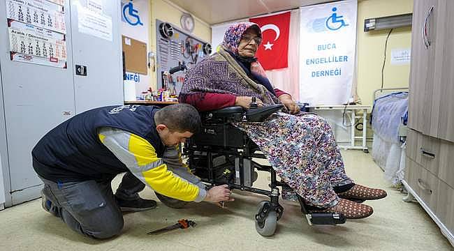 Buca'nın "Engelsiz Tamir İstasyonu" sınır tanımıyor
