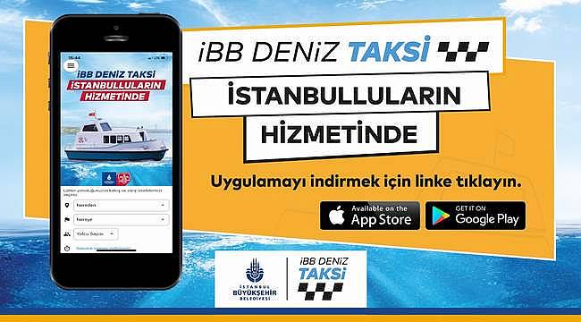 Deniz taksiler yolcu taşımaya başlıyor