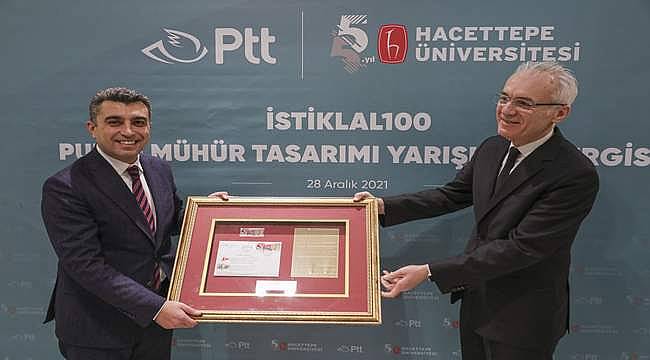 "İstiklal100 Pul ve Mühür Tasarım Yarışması Sergisi" PTT Pul Müzesi'nde ziyarete açıldı