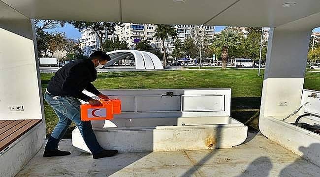 İzmir'deki parklar deprem toplanma alanı olarak düzenleniyor 