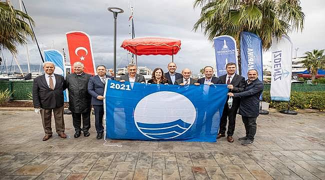 İzmir Marina, Mavi Bayrak almaya hak kazandı 