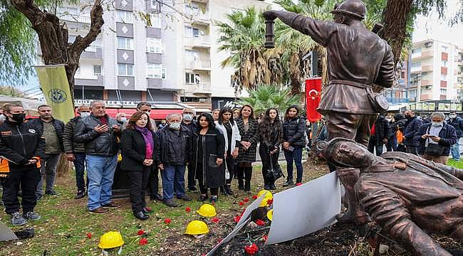 Maden şehitleri Buca'da anıldı