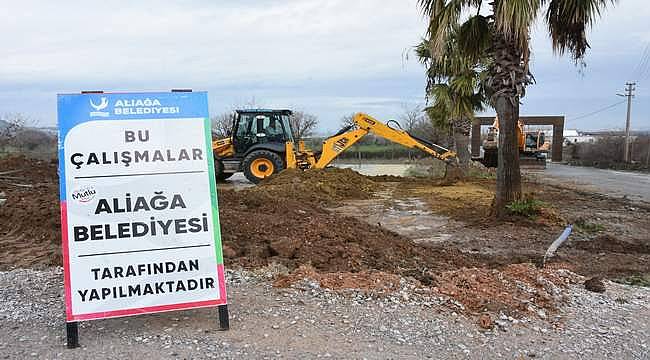 Aliağa Belediyesi kentteki sosyal yaşam alanlarını zenginleştiriyor 