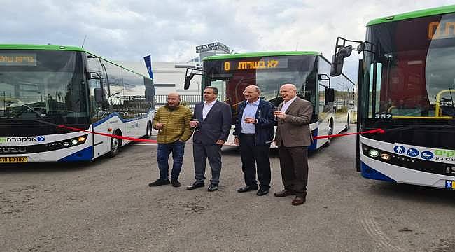 Anadolu Isuzu'dan İsrail pazarına 48 adet otobüs ve midibüs teslimatı 