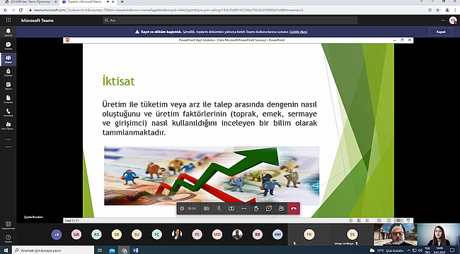 ÇEVMER'den "Ekolojik İktisat ve Genel Yaklaşımlar" Semineri