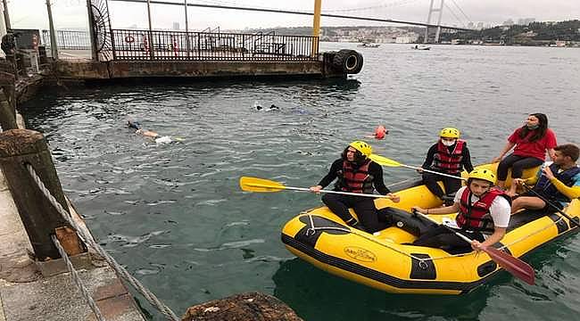 Dalgıçlar Üsküdar'da su altı temizliği yaptı! Denizden balık hariç her şey çıktı