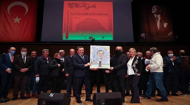 Eflatun Nuri Ulusal Karikatür Yarışması Ödülleri sahiplerini buldu 