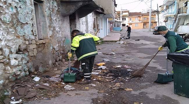 Konak'tan Roman mahallelerinde Temizlik harekatı 