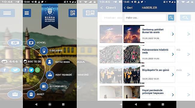 Mobil uygulamayı Bursalılar şekillendirecek 