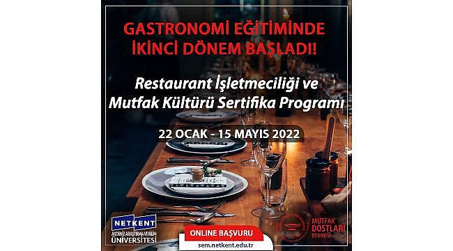 Online Gastronomi Eğitiminde Yeni Dönem Başlıyor