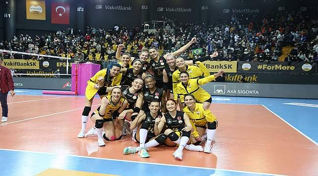 VakıfBank, yeni yıldaki üçüncü maçını da set vermeden kazandı 