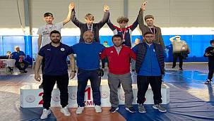 Bayraklılı güreşçiler İzmir Şampiyonası'na damga vurdu