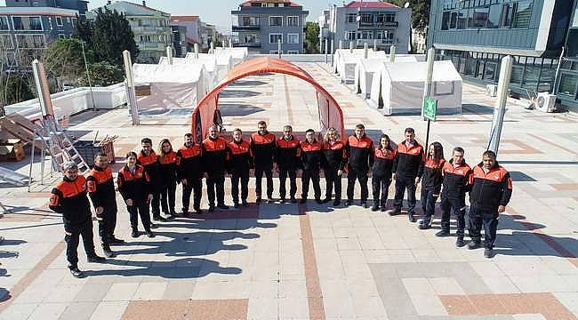 Buca'da tam donanımlı arama kurtarma ekibi: BUCAKUT