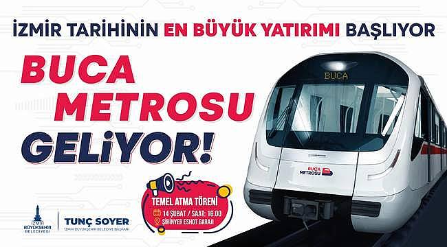 Buca Metrosu'nun temelini Kılıçdaroğlu atacak 