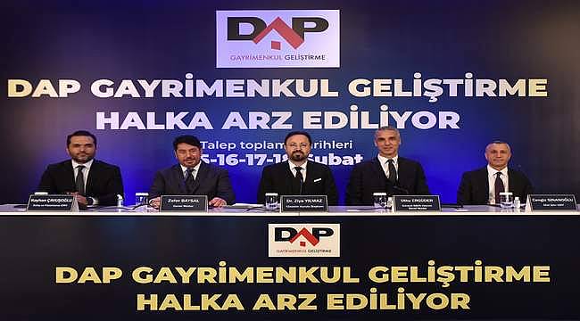 DAP Gayrimenkul Geliştirme, Garanti BBVA Yatırım'ın liderliğinde halka açılıyor 