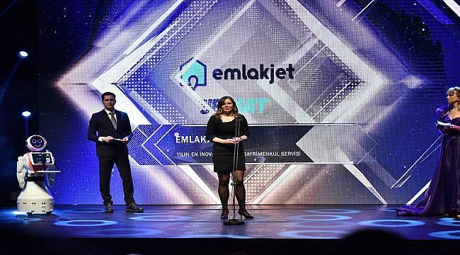 Emlakjet, Jetsat ile "En İnovatif Dijital Gayrimenkul Servisi Ödülü"nün Sahibi Oldu 