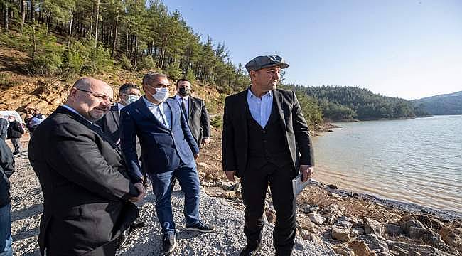 İzmir Büyükşehir'den Menderes'deki sulama göletlerine 8 milyon liralık yatırım