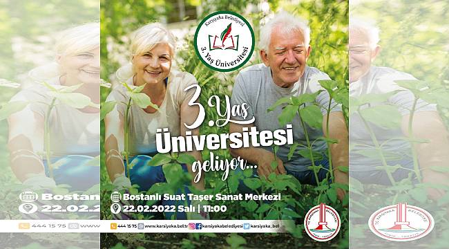 Karşıyaka Belediyesi'nden bir ilk daha: 3. Yaş Üniversitesi faaliyete geçiyor! 