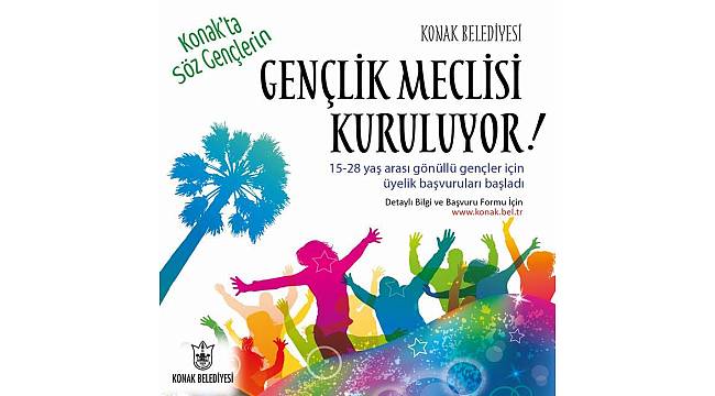 Konak'ta söz sırası gençlerde! Gençlik Meclisi için başvurular başladı