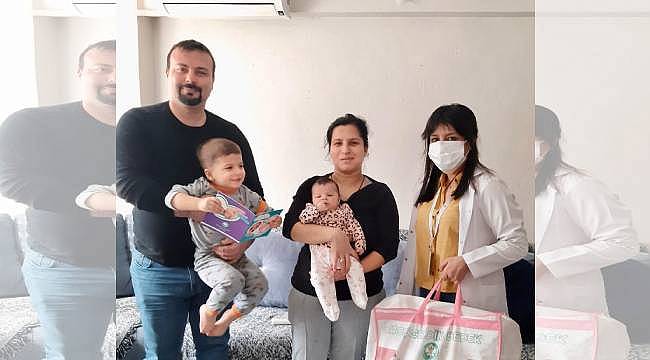 Manisa Büyükşehir'den 6 Aileye 'Hoş Geldin Bebek' Ziyareti