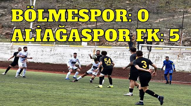 Aliağaspor FK 5'ledi 
