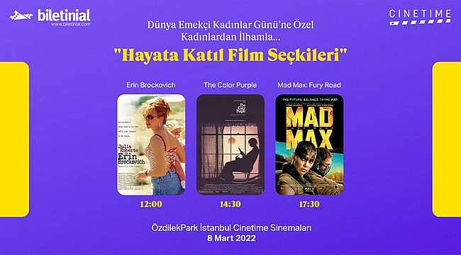 Biletinial'dan 8 Mart Dünya Kadınlar Günü'ne Özel Film Seçkisi 